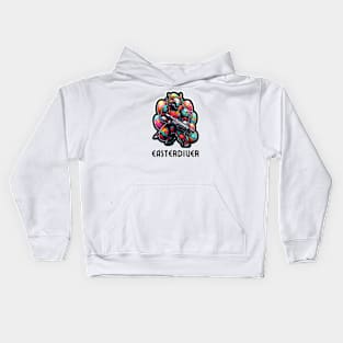 EASTERDIVERS VS HELLDIVERS Kids Hoodie